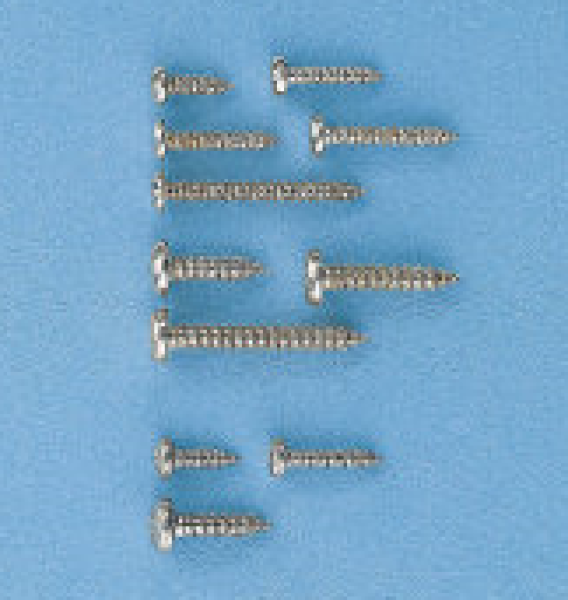 Blechschrauben 2,2x19 Linsenkopf VE20
