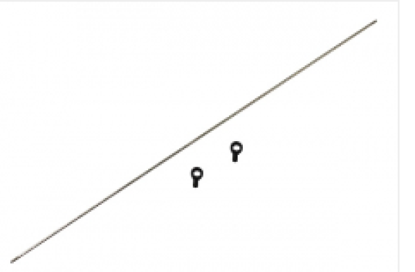 Heckrotorgestänge E-Rix 450 Jamara 031724