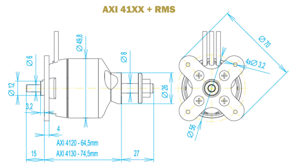 AXI 4120/14 GOLD LINE