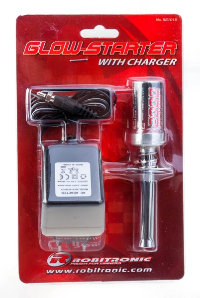 Glühkerzenstarter 2000 mAh mit Ladegerät
