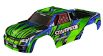 Karosserie Stampede 2WD & VXL 2WD grün clipless mit Aufkleber TRAXXAS