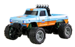 RC-Monstertruck Die Cast 1:64 RTR blau/orange