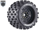 MT-ROCK 1/8 Sport auf 3.8 Felge schwarz (2) LOUISE Wechseladapter 0 & 1/2 Offset Hex 17mm