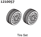 Pre-glued Tire Set - Rally (2)