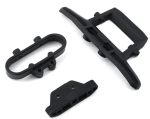 Bumper und Halterungen hinten Rustler 4x4