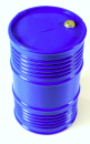 Kunststoff Öltank blau