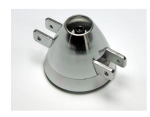 Alu Spinner mit Kühlluftöffnung Ø40mm