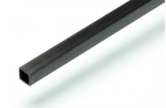 Kohlefaser Vierkantrohr 3x3x1000mm 1Stk.